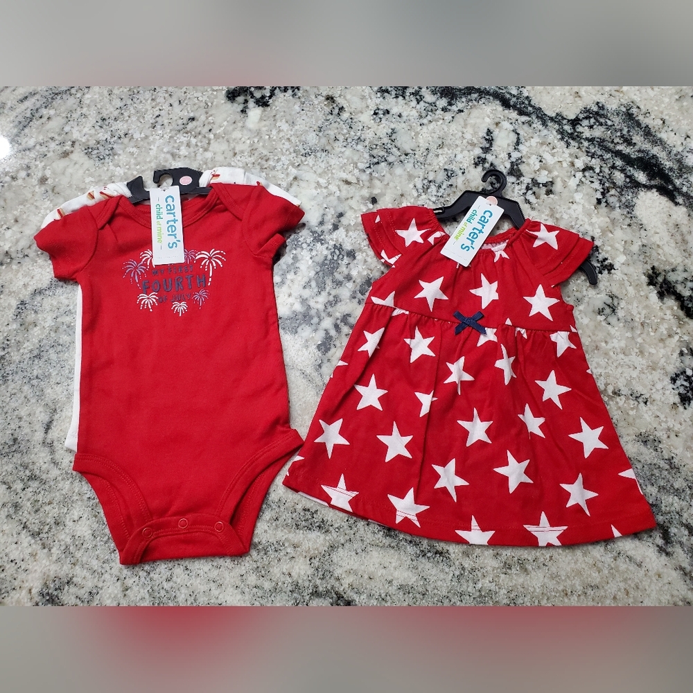 Carter's Child Of Mine Bundle Of 2 Outfits. NEW!